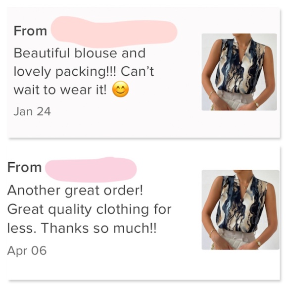 Marble Print Button Down Collared Sleeveless Blouse Top - Picture 8 of 11